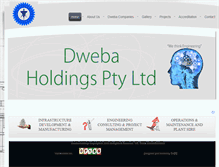 Tablet Screenshot of dwebaeng.co.za